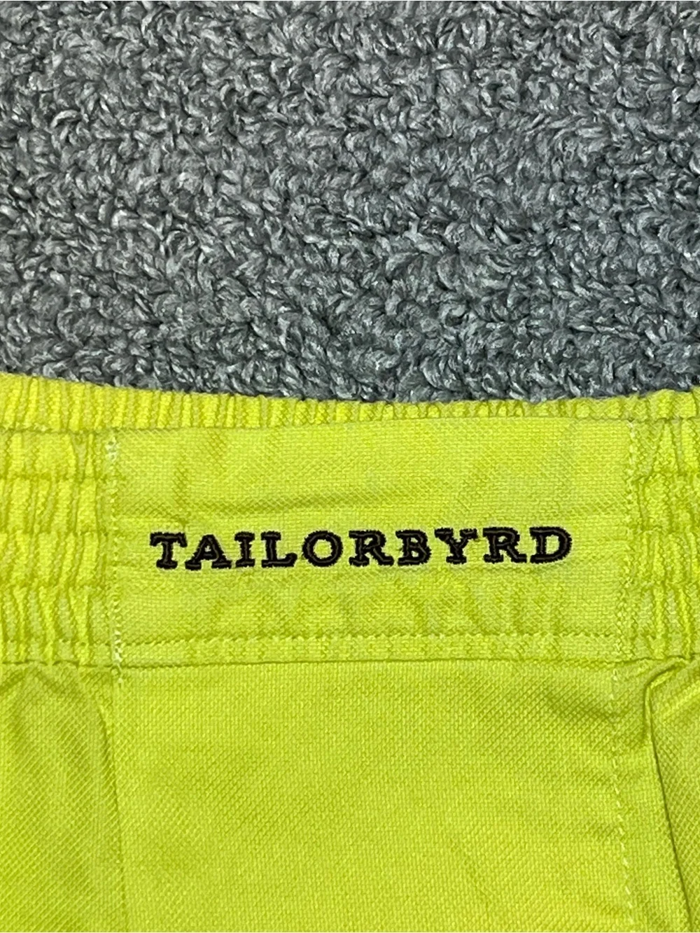 Tailor Byrd Boxer Shorts Mens Size Medium Yellow